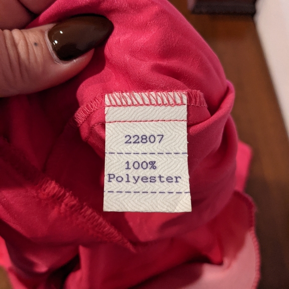 VTG 80s Pink Jacquard Blouse by Golden Gate - Picture 12 of 16